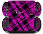 Pink Plaid - Decal Style Skin fits Sony PS Vita