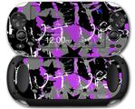 SceneKid Purple - Decal Style Skin fits Sony PS Vita
