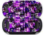 Purple Graffiti - Decal Style Skin fits Sony PS Vita