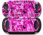Pink Plaid Graffiti - Decal Style Skin fits Sony PS Vita