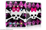 iPad Skin - Pink Diamond Skull (fits iPad2 and iPad3)