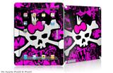 iPad Skin - Punk Skull Princess (fits iPad2 and iPad3)
