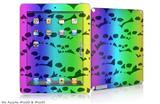 iPad Skin - Rainbow Skull Collection (fits iPad2 and iPad3)