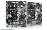 iPad Skin - Graffiti Grunge Skull (fits iPad2 and iPad3)