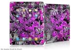 iPad Skin - Butterfly Graffiti (fits iPad2 and iPad3)