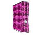 Pink Diamond Decal Style Skin for XBOX 360 Slim Vertical