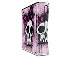 Sketches 3 Decal Style Skin for XBOX 360 Slim Vertical