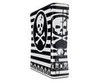 Skull Patch Decal Style Skin for XBOX 360 Slim Vertical