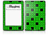 Criss Cross Green - Decal Style Skin fits Amazon Kindle Paperwhite (Original)