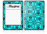 Skull Patch Pattern Blue - Decal Style Skin fits Amazon Kindle Paperwhite (Original)