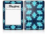 Abstract Floral Blue - Decal Style Skin fits Amazon Kindle Paperwhite (Original)