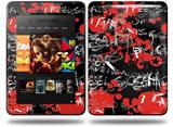 Emo Graffiti Decal Style Skin fits Amazon Kindle Fire HD 8.9 inch