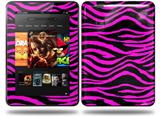 Pink Zebra Decal Style Skin fits Amazon Kindle Fire HD 8.9 inch