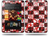 Insults Decal Style Skin fits Amazon Kindle Fire HD 8.9 inch