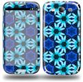 Daisies Blue - Decal Style Skin (fits Samsung Galaxy S III S3)