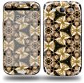 Leave Pattern 1 Brown - Decal Style Skin (fits Samsung Galaxy S III S3)