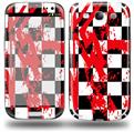 Checkerboard Splatter - Decal Style Skin (fits Samsung Galaxy S III S3)