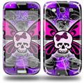 Butterfly Skull - Decal Style Skin (fits Samsung Galaxy S III S3)