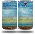 Landscape Abstract Beach - Decal Style Skin (fits Samsung Galaxy S IV S4)