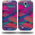 Painting Brush Stroke - Decal Style Skin (fits Samsung Galaxy S IV S4)