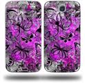Butterfly Graffiti - Decal Style Skin (fits Samsung Galaxy S IV S4)
