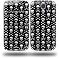 Skull and Crossbones Pattern - Decal Style Skin (fits Samsung Galaxy S IV S4)