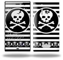 Skull Patch - Decal Style Skin (fits Nokia Lumia 928)