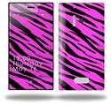 Pink Tiger - Decal Style Skin (fits Nokia Lumia 928)