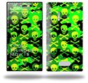 Skull Camouflage - Decal Style Skin (fits Nokia Lumia 928)