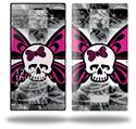 Skull Butterfly - Decal Style Skin (fits Nokia Lumia 928)