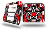 Star Checker Splatter - Decal Style Vinyl Skin fits Nintendo 2DS - 2DS NOT INCLUDED