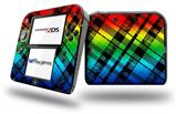 Rainbow Plaid - Decal Style Vinyl Skin fits Nintendo 2DS - 2DS NOT INCLUDED