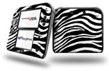 Zebra - Decal Style Vinyl Skin fits Nintendo 2DS - 2DS NOT INCLUDED