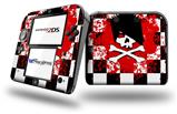 Emo Skull 5 - Decal Style Vinyl Skin fits Nintendo 2DS - 2DS NOT INCLUDED