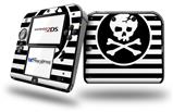 Skull Patch - Decal Style Vinyl Skin fits Nintendo 2DS - 2DS NOT INCLUDED