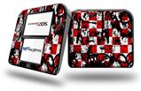 Checker Graffiti - Decal Style Vinyl Skin fits Nintendo 2DS - 2DS NOT INCLUDED