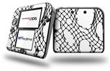 Ripped Fishnets - Decal Style Vinyl Skin fits Nintendo 2DS - 2DS NOT INCLUDED
