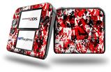 Red Graffiti - Decal Style Vinyl Skin fits Nintendo 2DS - 2DS NOT INCLUDED