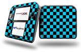 Checkers Blue - Decal Style Vinyl Skin fits Nintendo 2DS - 2DS NOT INCLUDED