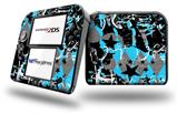 SceneKid Blue - Decal Style Vinyl Skin fits Nintendo 2DS - 2DS NOT INCLUDED