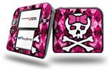 Pink Bow Princess - Decal Style Vinyl Skin fits Nintendo 2DS - 2DS NOT INCLUDED