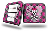 Princess Skull Heart - Decal Style Vinyl Skin fits Nintendo 2DS - 2DS NOT INCLUDED