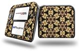 Leave Pattern 1 Brown - Decal Style Vinyl Skin fits Nintendo 2DS - 2DS NOT INCLUDED