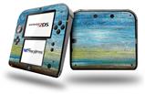 Landscape Abstract Beach - Decal Style Vinyl Skin fits Nintendo 2DS - 2DS NOT INCLUDED