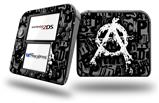Anarchy - Decal Style Vinyl Skin fits Nintendo 2DS - 2DS NOT INCLUDED