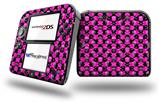 Skull and Crossbones Checkerboard - Decal Style Vinyl Skin fits Nintendo 2DS - 2DS NOT INCLUDED