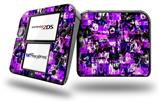 Purple Graffiti - Decal Style Vinyl Skin fits Nintendo 2DS - 2DS NOT INCLUDED