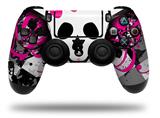 WraptorSkinz Skin compatible with Sony PS4 Dualshock Controller PlayStation 4 Original Slim and Pro Splatter Girly Skull (CONTROLLER NOT INCLUDED)