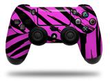 WraptorSkinz Skin compatible with Sony PS4 Dualshock Controller PlayStation 4 Original Slim and Pro Pink Tiger (CONTROLLER NOT INCLUDED)