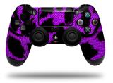 WraptorSkinz Skin compatible with Sony PS4 Dualshock Controller PlayStation 4 Original Slim and Pro Purple Leopard (CONTROLLER NOT INCLUDED)
